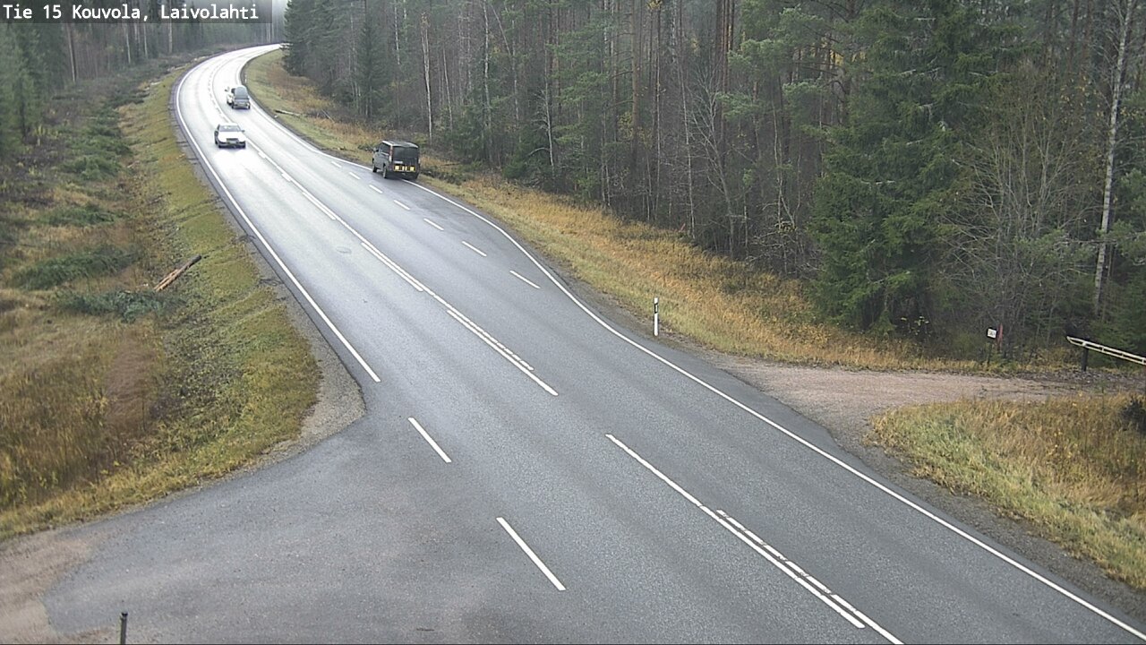 Kelikamerat Kuva Tie 15 Laivolahti, Mäntyharju, Etelä-Savo