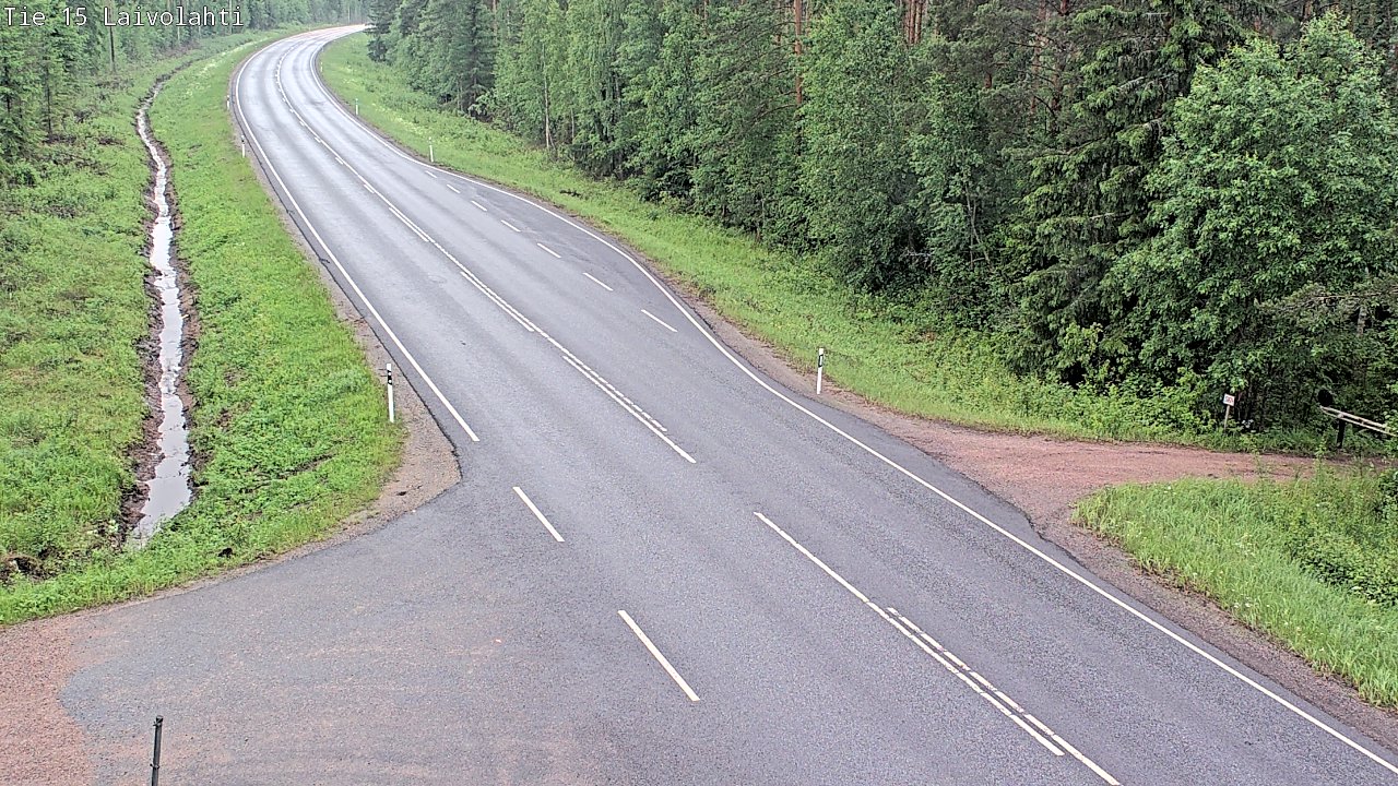 Kelikamerat Kuva Tie 15 Laivolahti, Mäntyharju, Etelä-Savo
