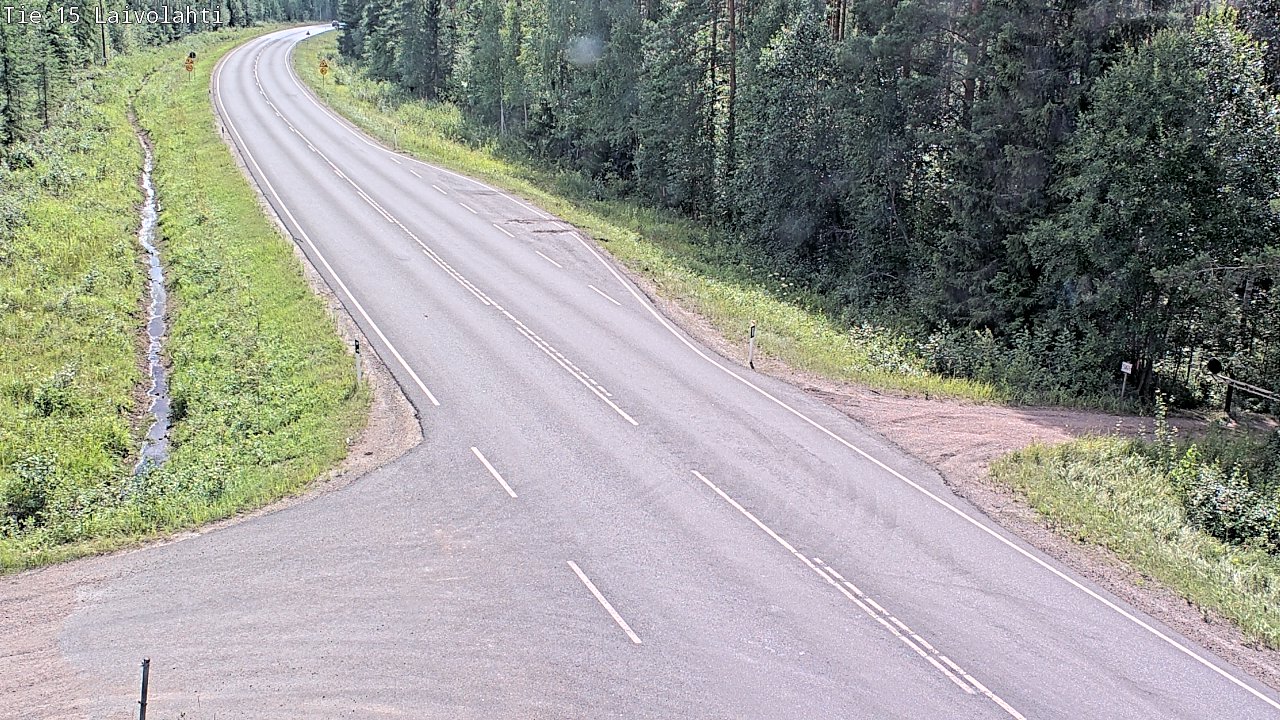 Kelikamerat Kuva Tie 15 Laivolahti, Mäntyharju, Etelä-Savo