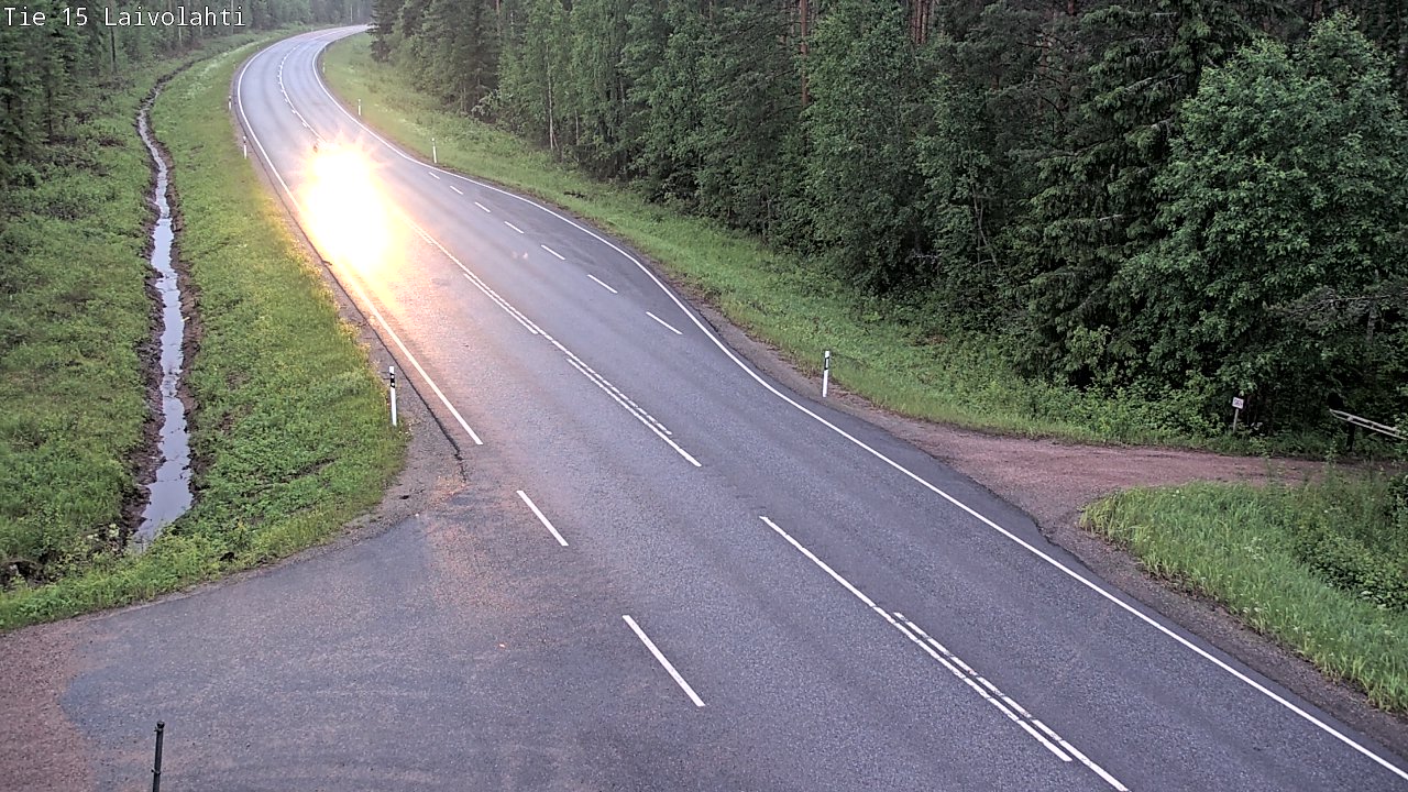 Kelikamerat Kuva Tie 15 Laivolahti, Mäntyharju, Etelä-Savo