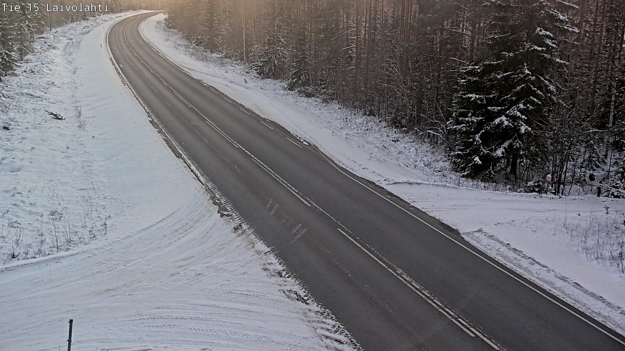 Kelikamerat Kuva Tie 15 Laivolahti, Mäntyharju, Etelä-Savo