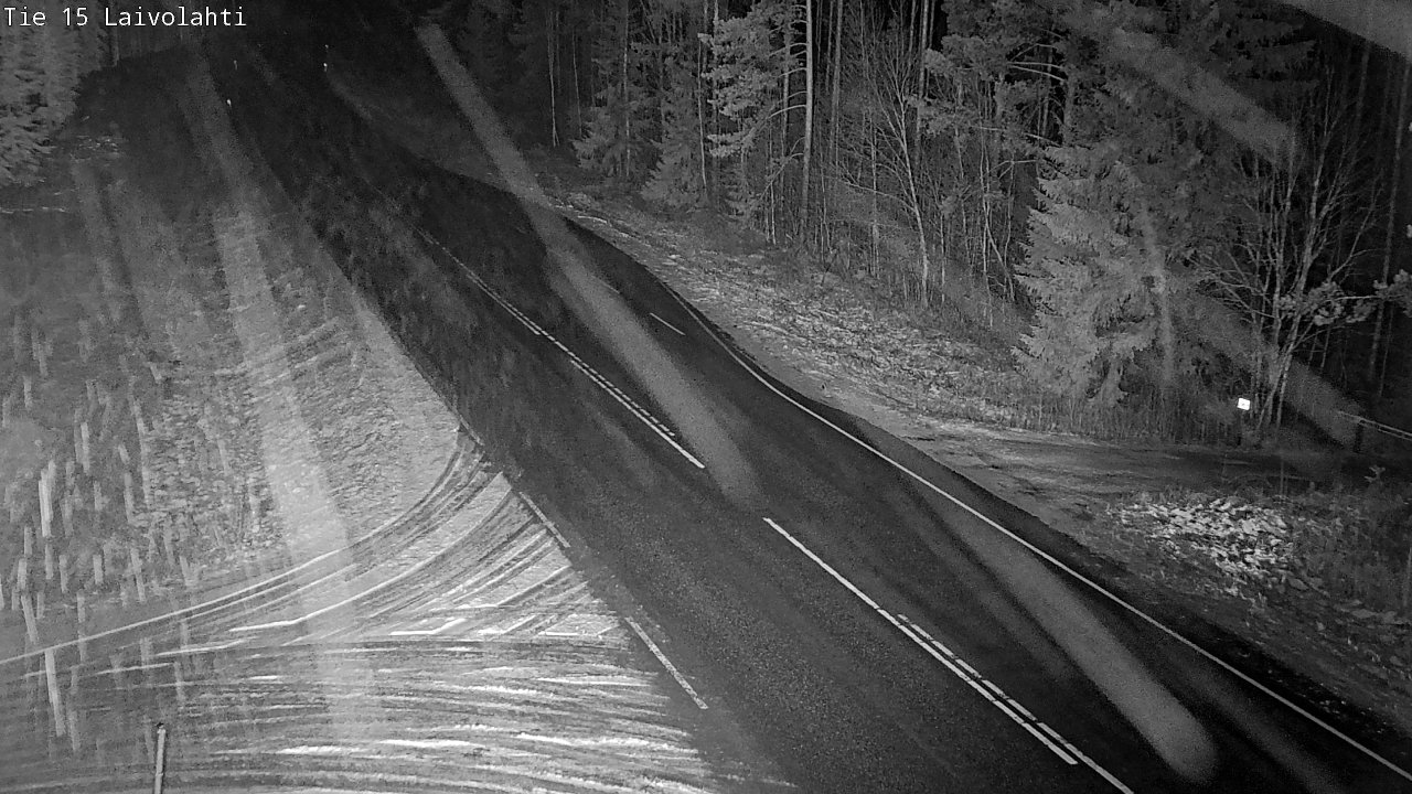 Weather Camera Image Väg 15 Laivolahti, Mäntyharju, Etelä-Savo