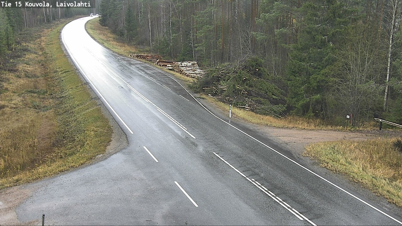 Weather Camera Image Road 15 Laivolahti, Mäntyharju, Etelä-Savo
