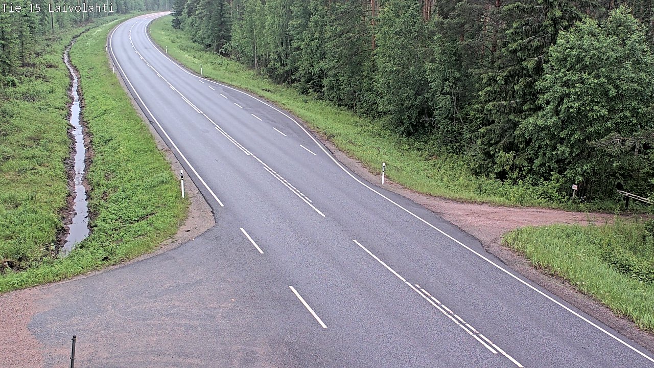 Kelikamerat Kuva Tie 15 Laivolahti, Mäntyharju, Etelä-Savo
