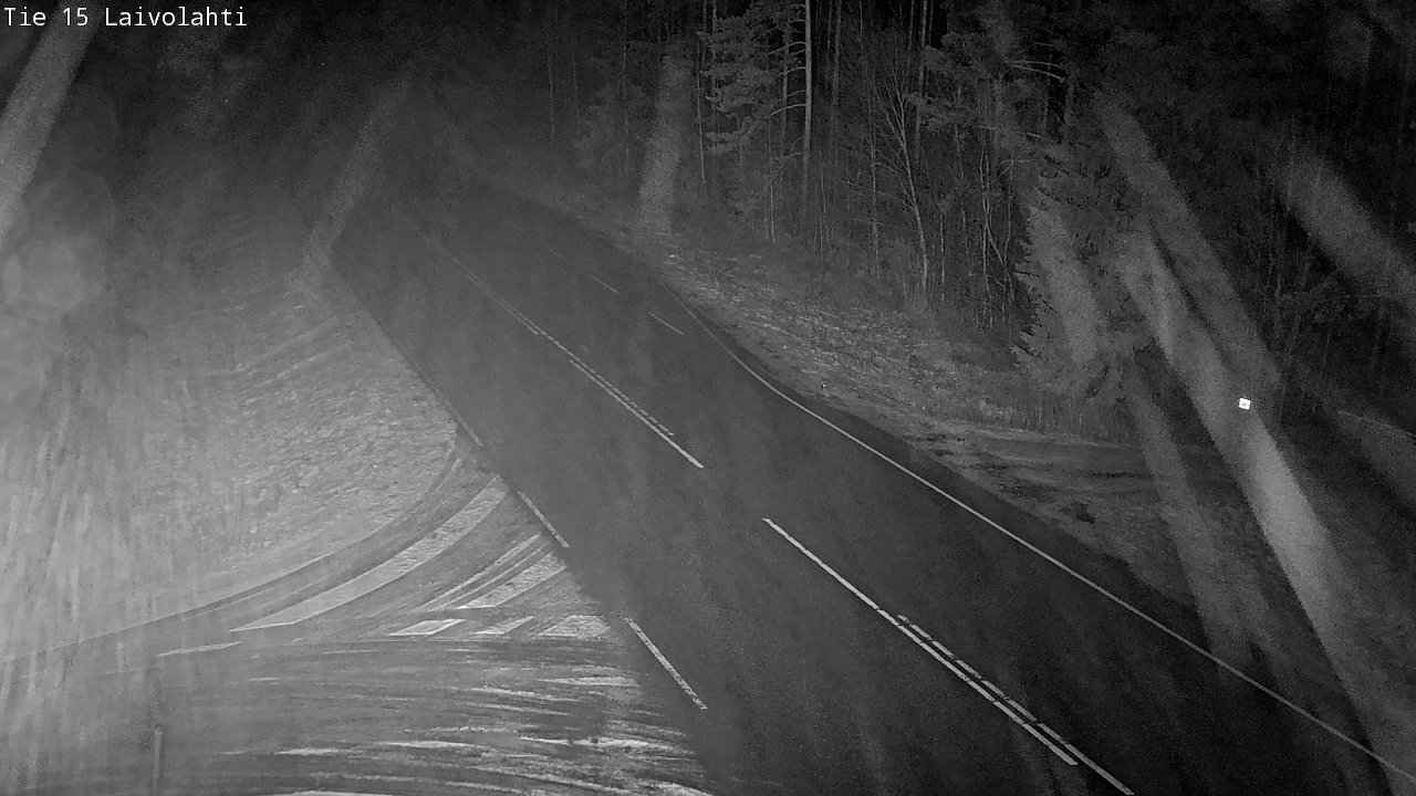 Weather Camera Image Väg 15 Laivolahti, Mäntyharju, Etelä-Savo