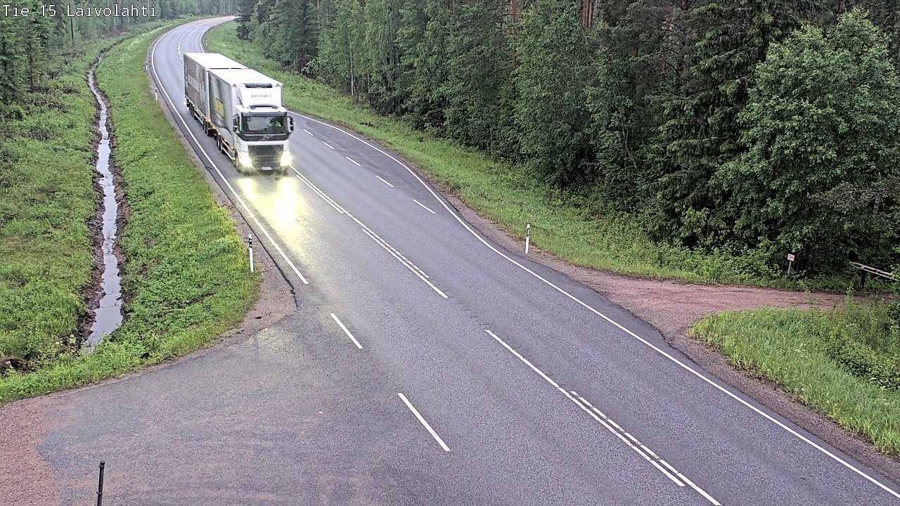 Kelikamerat Kuva Tie 15 Laivolahti, Mäntyharju, Etelä-Savo