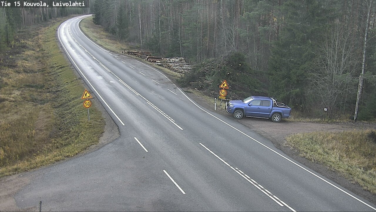 Kelikamerat Kuva Tie 15 Laivolahti, Mäntyharju, Etelä-Savo