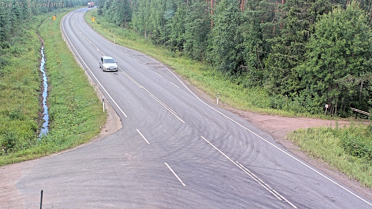 Kelikamerat Kuva Tie 15 Laivolahti, Mäntyharju, Etelä-Savo