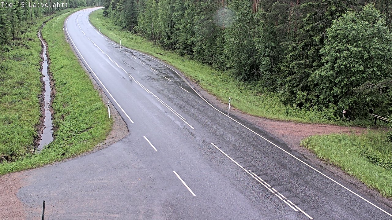 Kelikamerat Kuva Tie 15 Laivolahti, Mäntyharju, Etelä-Savo