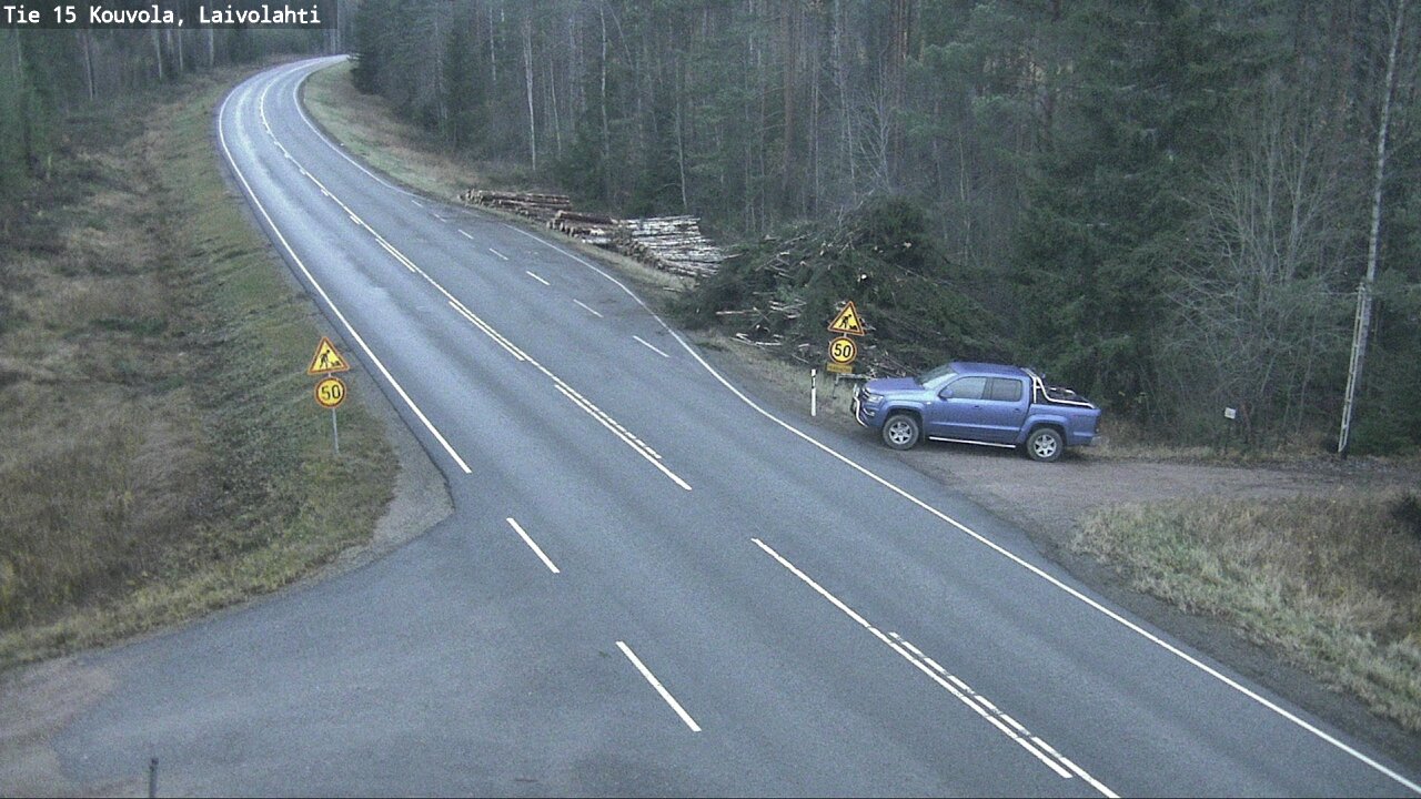 Kelikamerat Kuva Tie 15 Laivolahti, Mäntyharju, Etelä-Savo