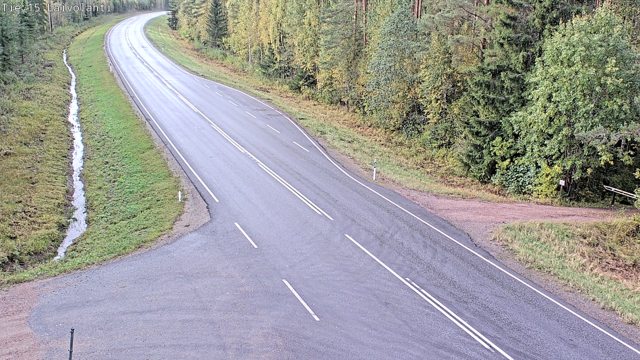 Kelikamerat Kuva Tie 15 Laivolahti, Mäntyharju, Etelä-Savo