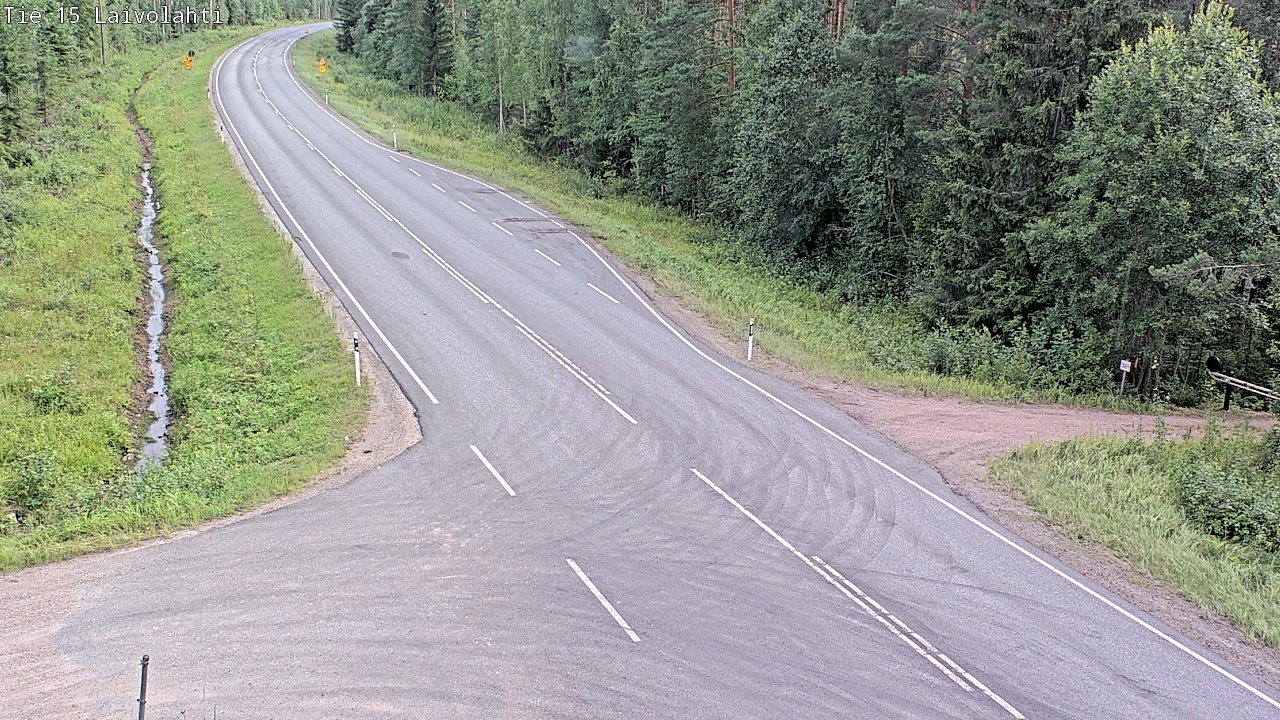 Kelikamerat Kuva Tie 15 Laivolahti, Mäntyharju, Etelä-Savo