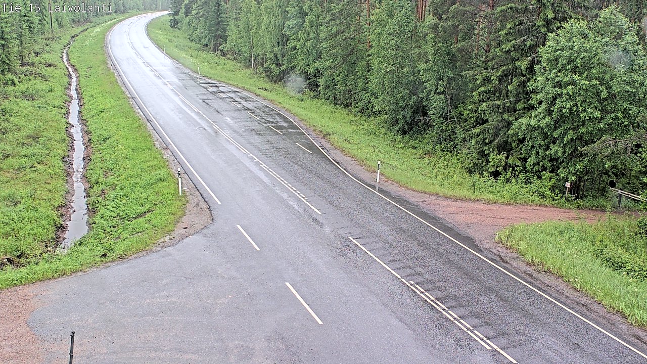 Kelikamerat Kuva Tie 15 Laivolahti, Mäntyharju, Etelä-Savo