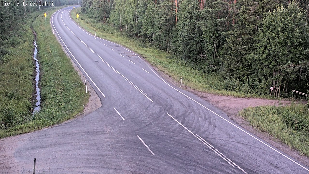 Kelikamerat Kuva Tie 15 Laivolahti, Mäntyharju, Etelä-Savo