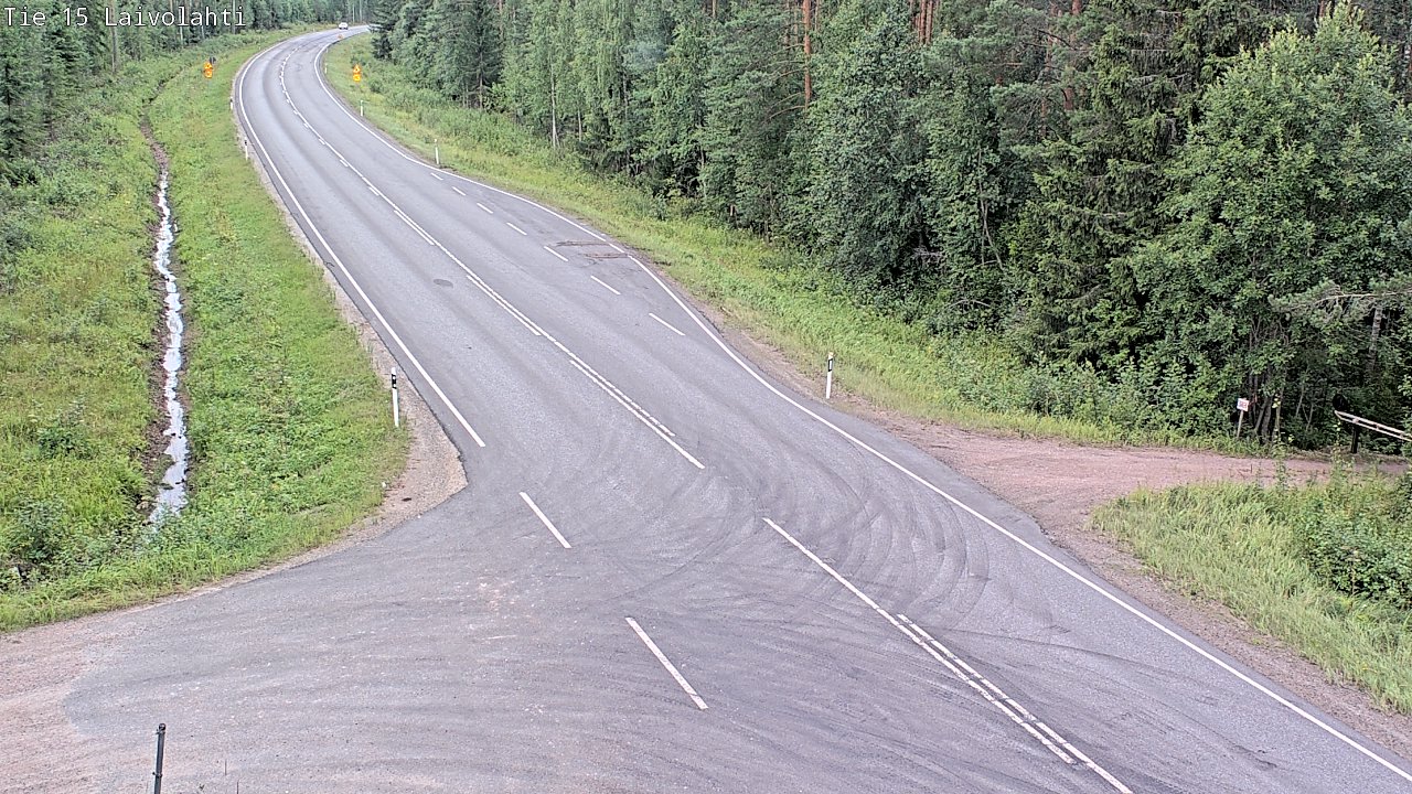 Kelikamerat Kuva Tie 15 Laivolahti, Mäntyharju, Etelä-Savo
