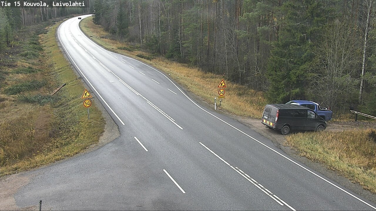 Kelikamerat Kuva Tie 15 Laivolahti, Mäntyharju, Etelä-Savo