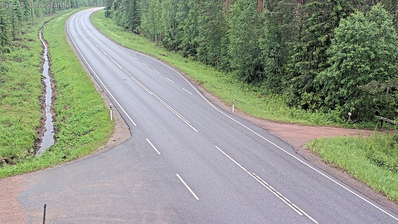 Kelikamerat Kuva Tie 15 Laivolahti, Mäntyharju, Etelä-Savo