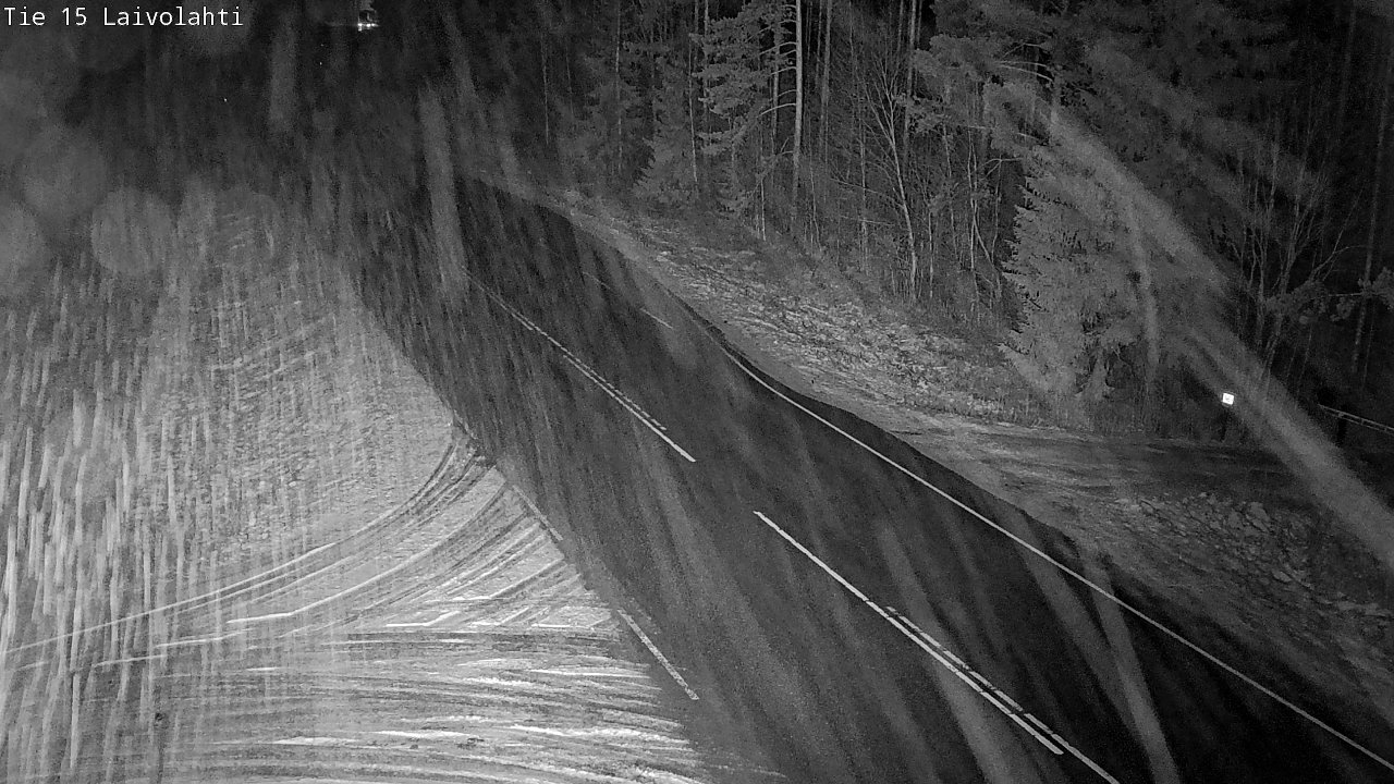Weather Camera Image Väg 15 Laivolahti, Mäntyharju, Etelä-Savo
