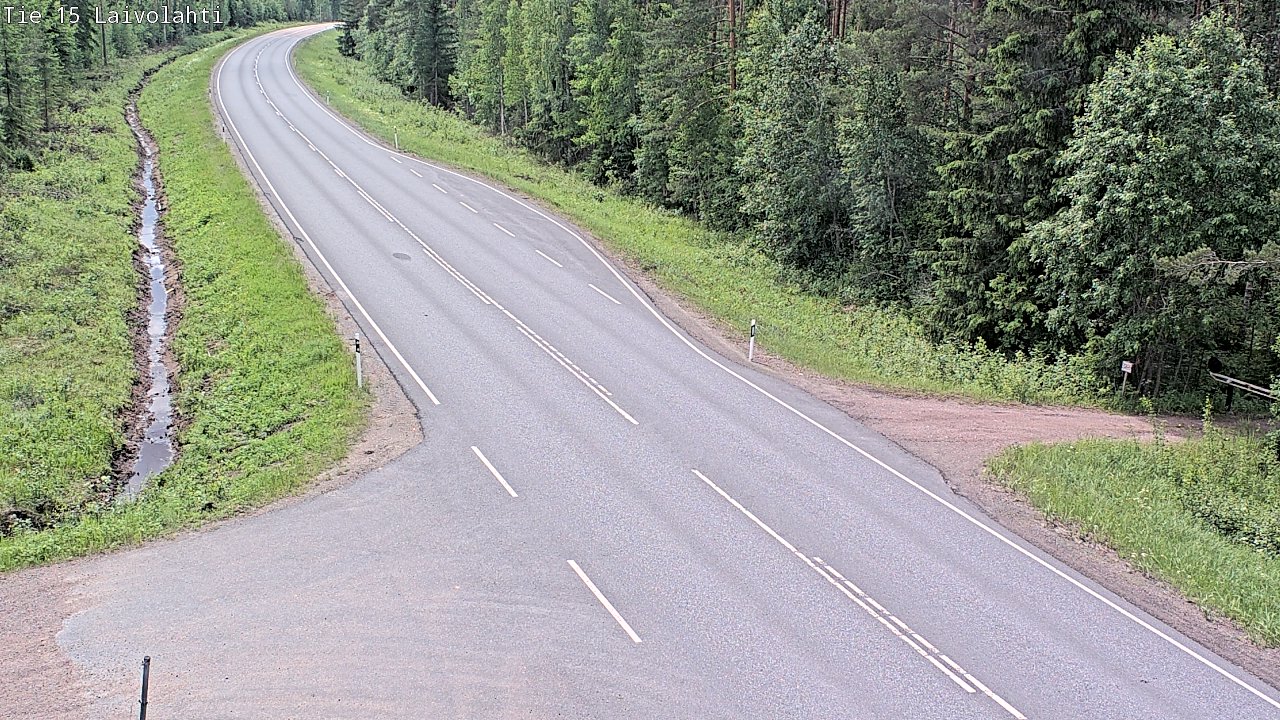 Kelikamerat Kuva Tie 15 Laivolahti, Mäntyharju, Etelä-Savo