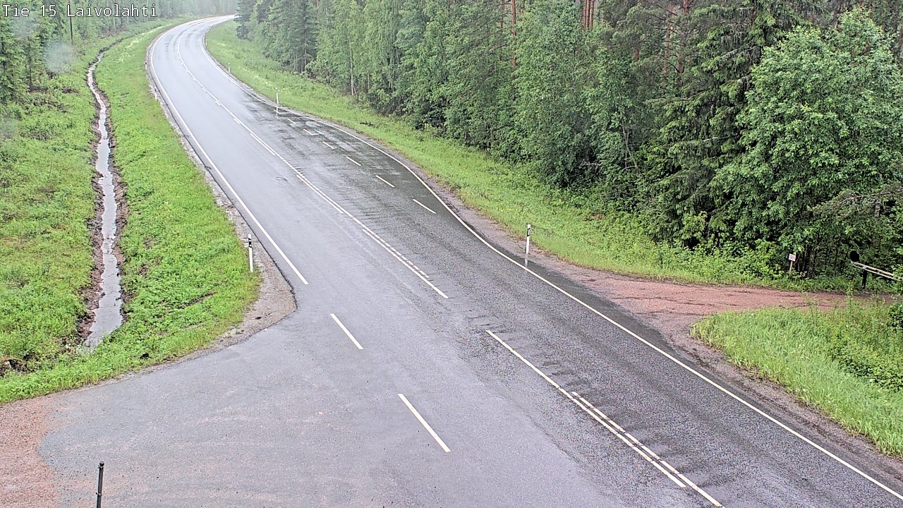 Kelikamerat Kuva Tie 15 Laivolahti, Mäntyharju, Etelä-Savo