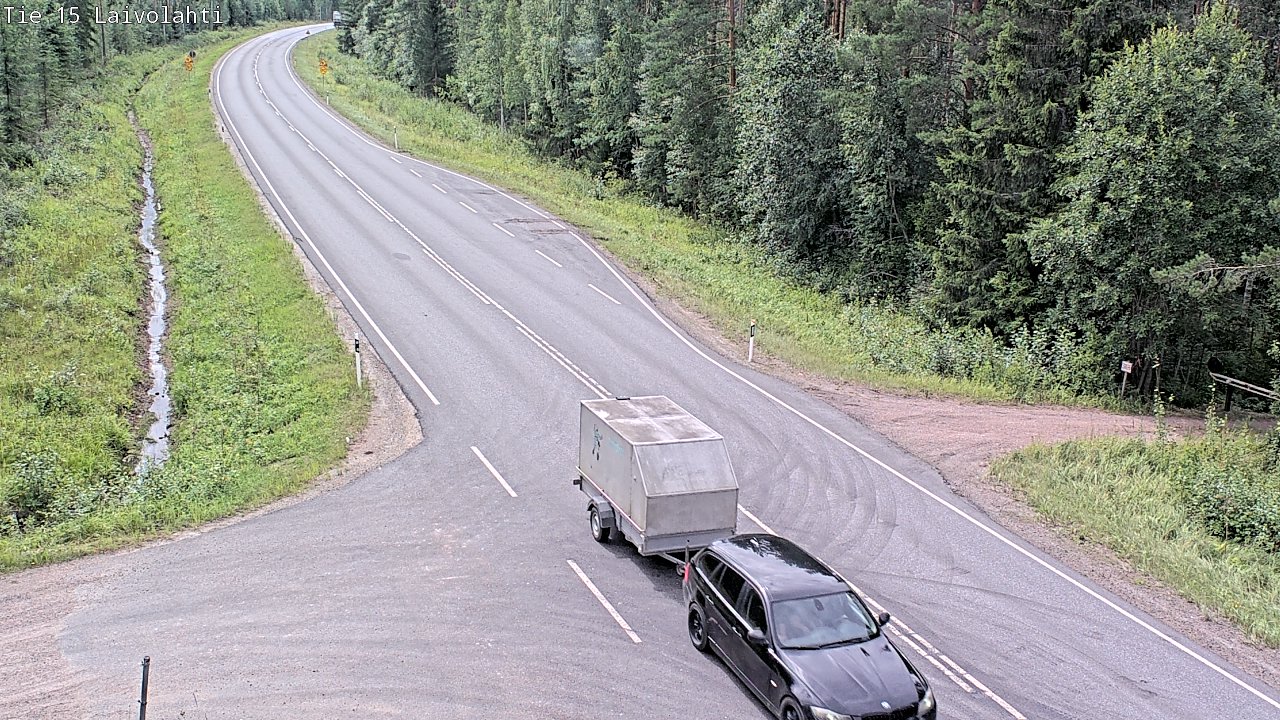 Weather Camera Image Road 15 Laivolahti, Mäntyharju, Etelä-Savo