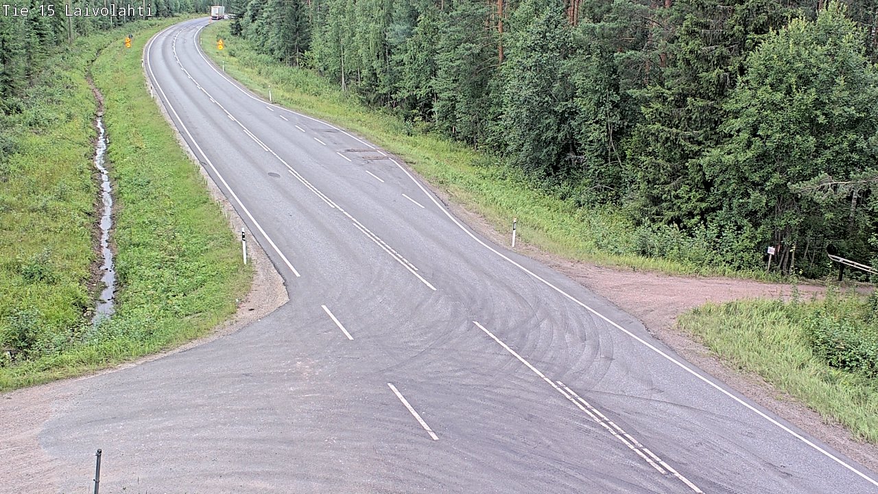 Kelikamerat Kuva Tie 15 Laivolahti, Mäntyharju, Etelä-Savo