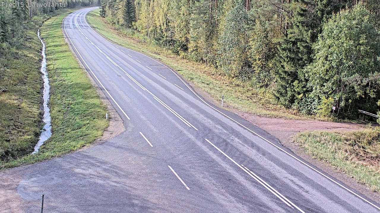 Weather Camera Image Road 15 Laivolahti, Mäntyharju, Etelä-Savo