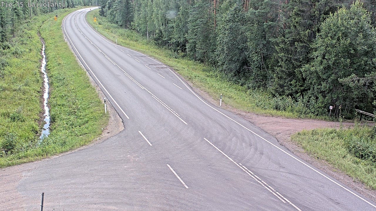 Kelikamerat Kuva Tie 15 Laivolahti, Mäntyharju, Etelä-Savo