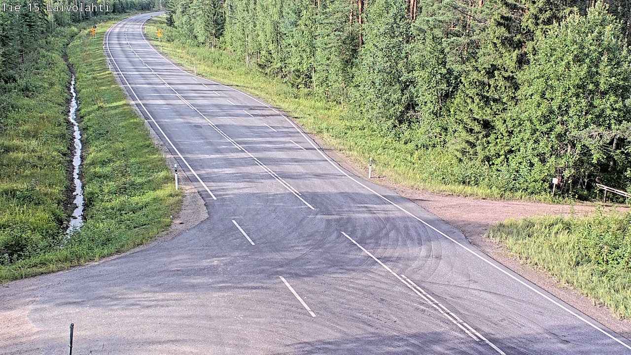 Kelikamerat Kuva Tie 15 Laivolahti, Mäntyharju, Etelä-Savo