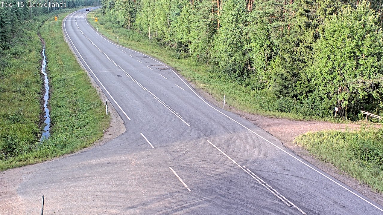 Kelikamerat Kuva Tie 15 Laivolahti, Mäntyharju, Etelä-Savo