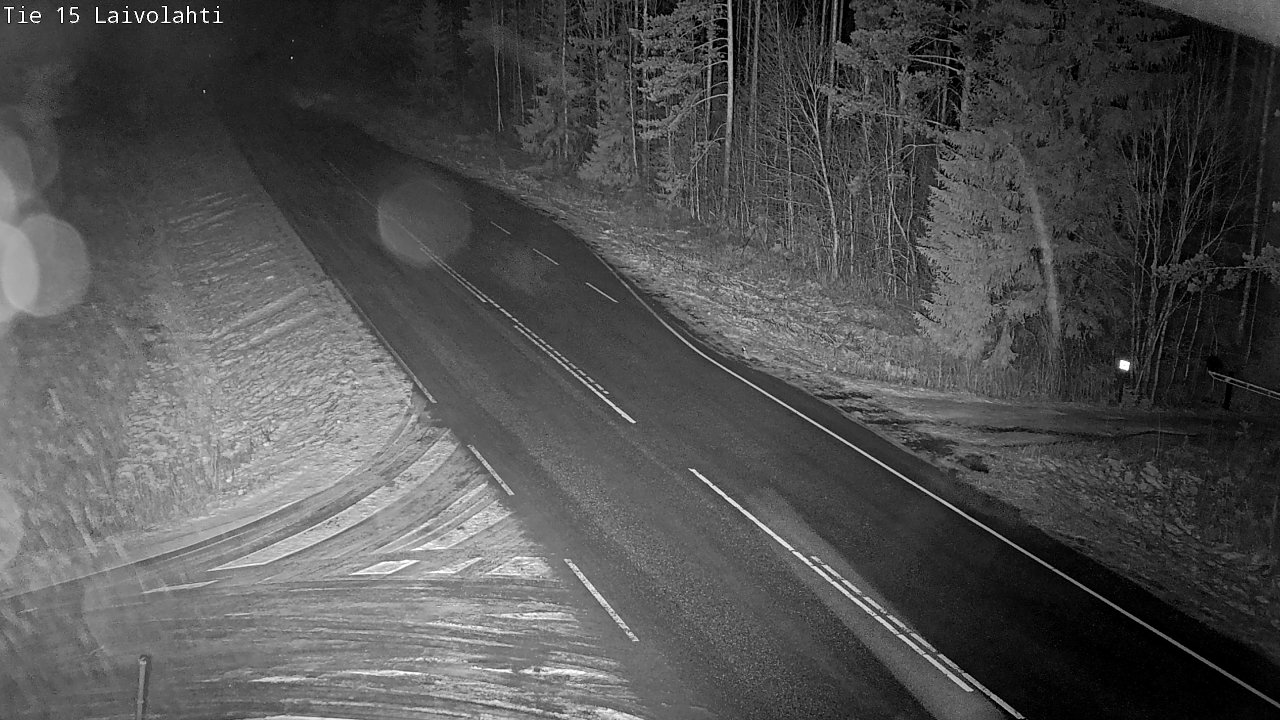 Weather Camera Image Väg 15 Laivolahti, Mäntyharju, Etelä-Savo