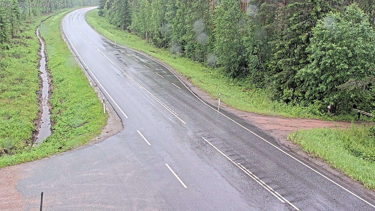 Kelikamerat Kuva Tie 15 Laivolahti, Mäntyharju, Etelä-Savo