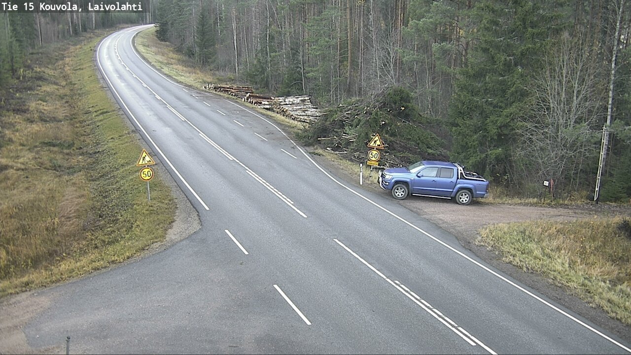 Kelikamerat Kuva Tie 15 Laivolahti, Mäntyharju, Etelä-Savo