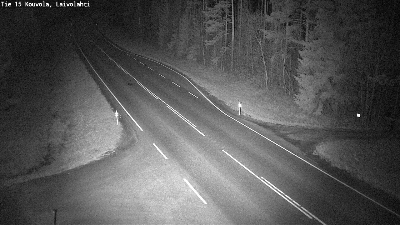 Weather Camera Image Väg 15 Laivolahti, Mäntyharju, Etelä-Savo