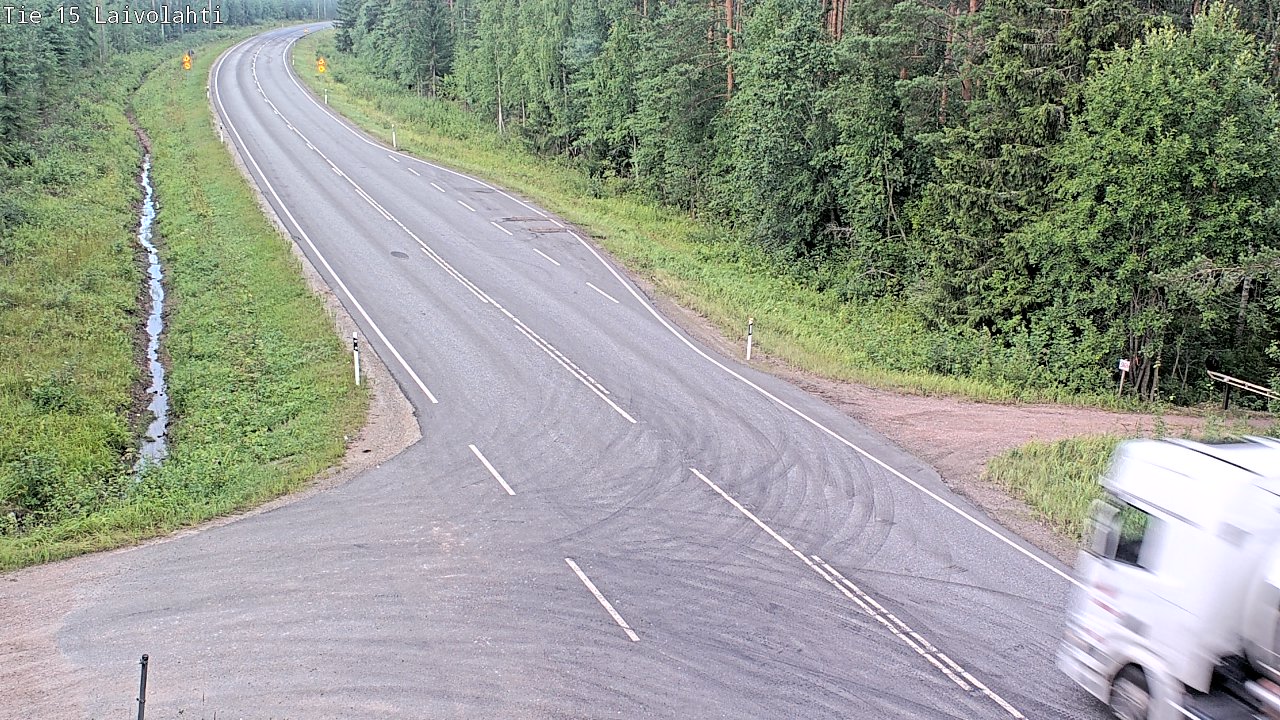 Kelikamerat Kuva Tie 15 Laivolahti, Mäntyharju, Etelä-Savo