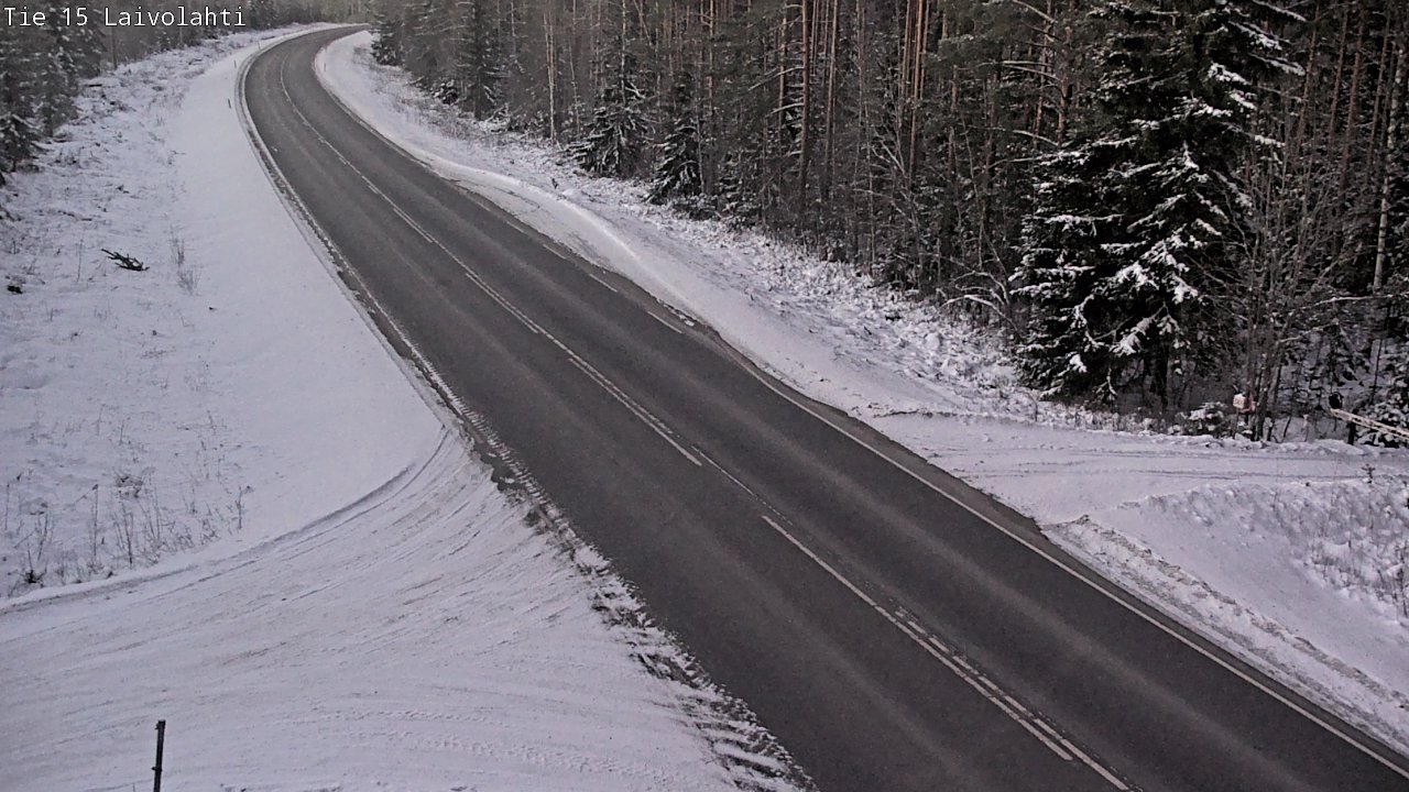 Kelikamerat Kuva Tie 15 Laivolahti, Mäntyharju, Etelä-Savo