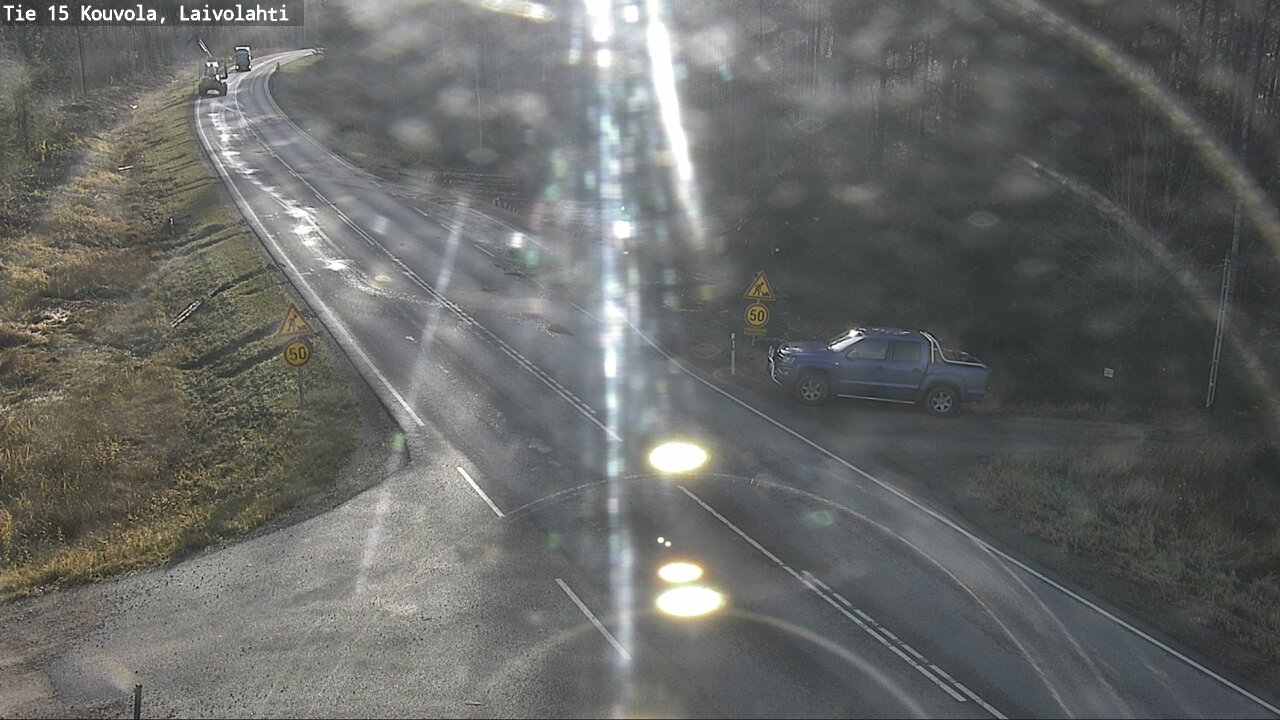 Kelikamerat Kuva Tie 15 Laivolahti, Mäntyharju, Etelä-Savo