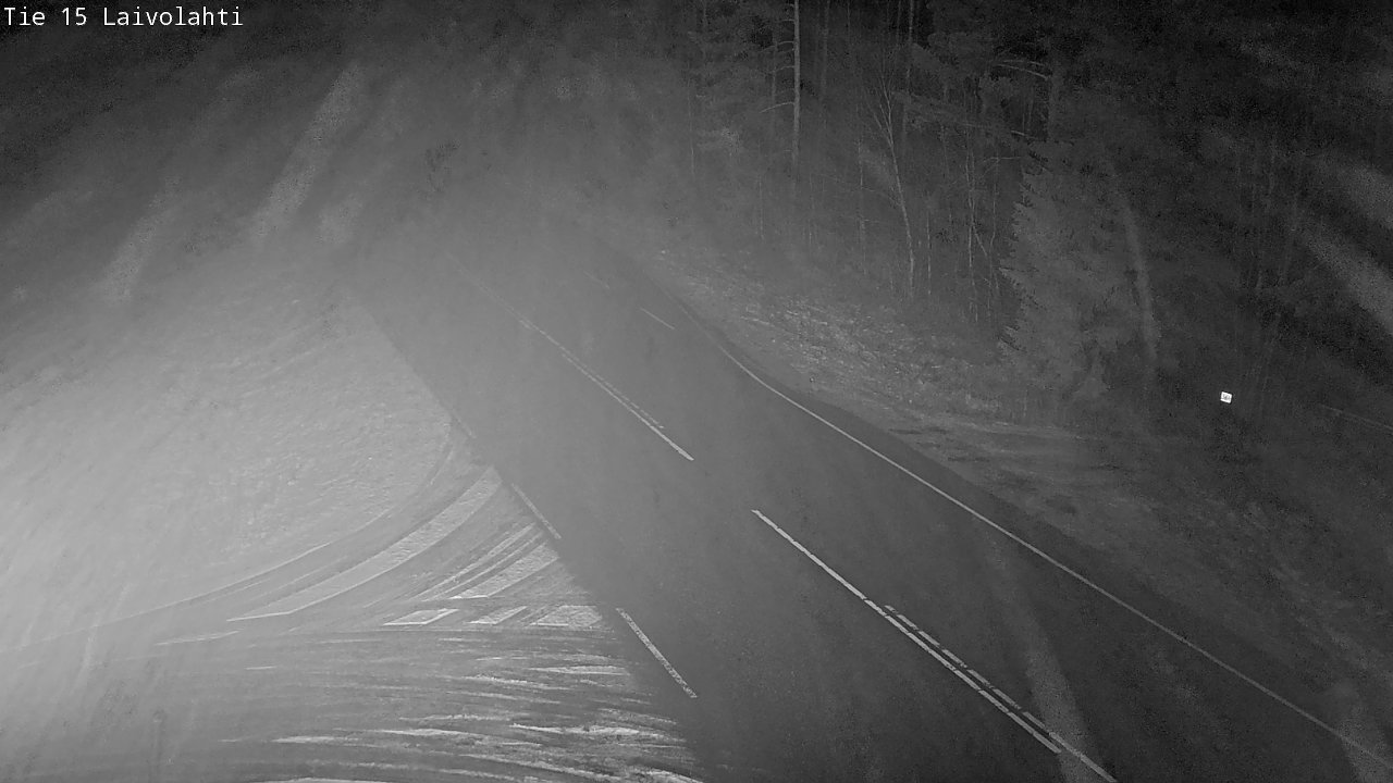 Weather Camera Image Väg 15 Laivolahti, Mäntyharju, Etelä-Savo