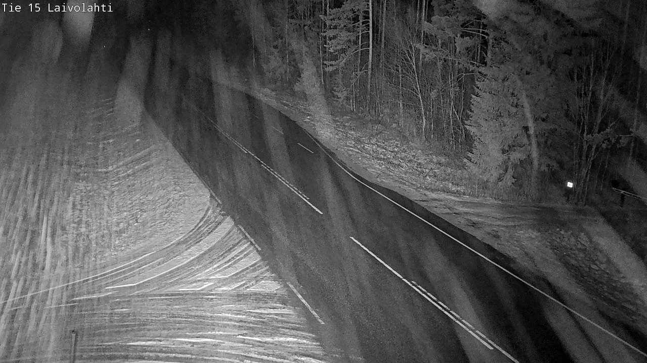 Weather Camera Image Väg 15 Laivolahti, Mäntyharju, Etelä-Savo