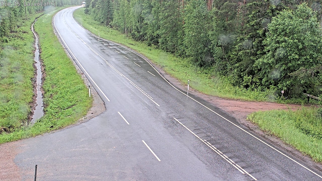 Kelikamerat Kuva Tie 15 Laivolahti, Mäntyharju, Etelä-Savo