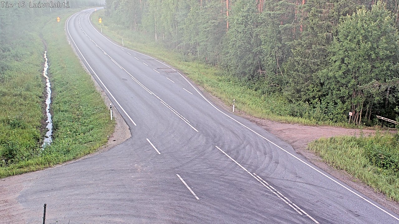 Kelikamerat Kuva Tie 15 Laivolahti, Mäntyharju, Etelä-Savo