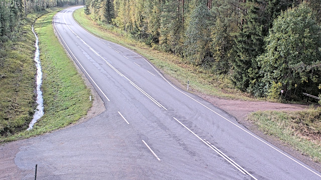 Weather Camera Image Road 15 Laivolahti, Mäntyharju, Etelä-Savo
