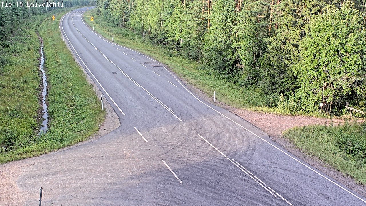 Kelikamerat Kuva Tie 15 Laivolahti, Mäntyharju, Etelä-Savo