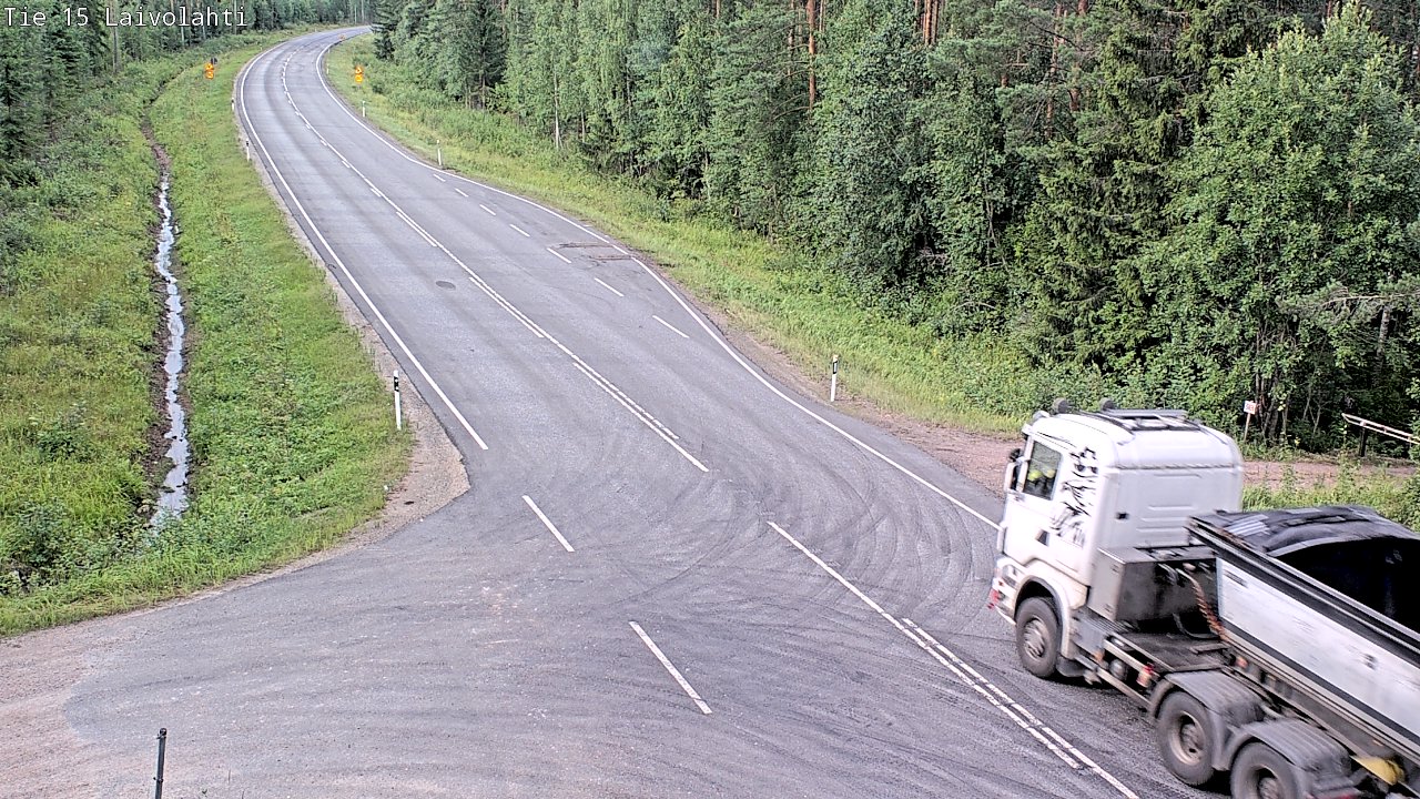 Kelikamerat Kuva Tie 15 Laivolahti, Mäntyharju, Etelä-Savo