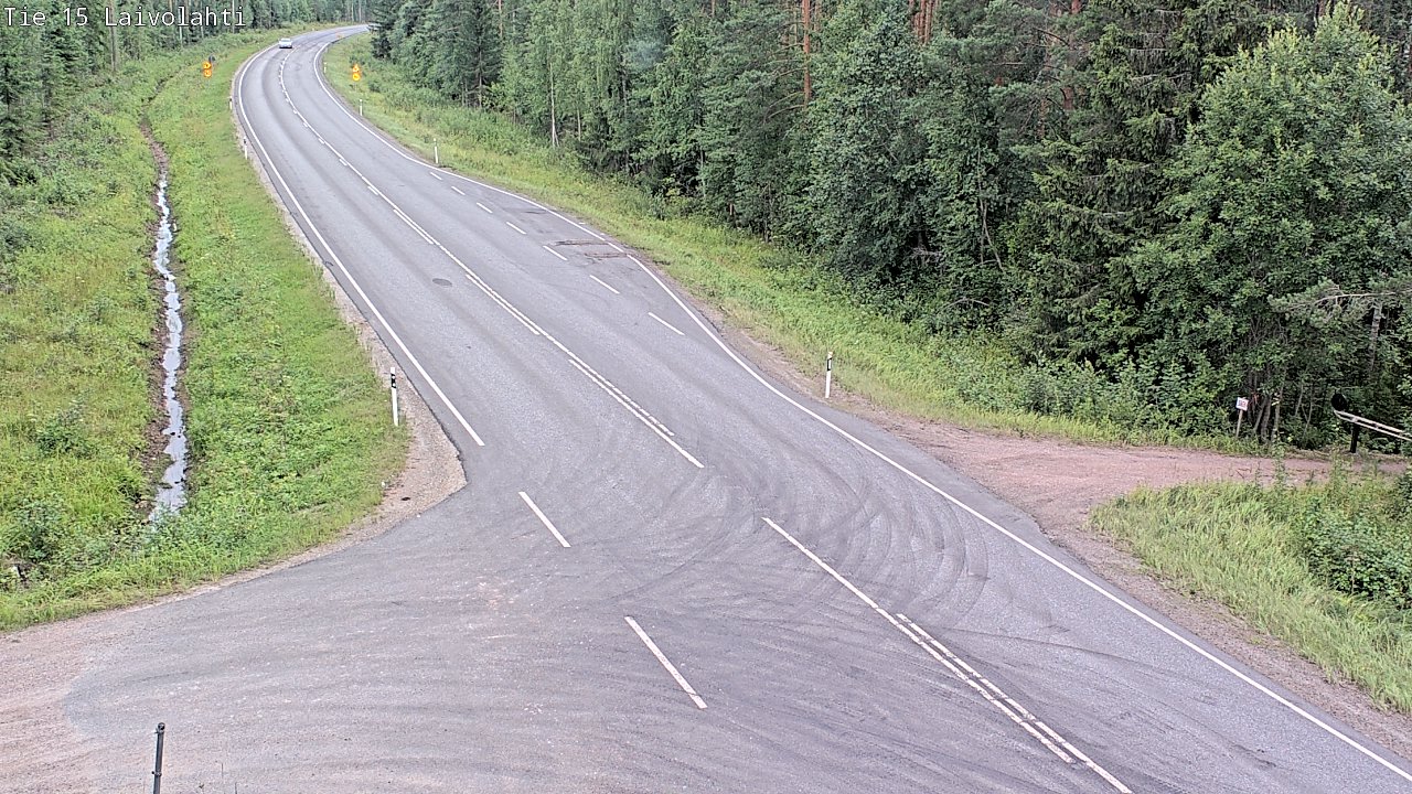 Weather Camera Image Road 15 Laivolahti, Mäntyharju, Etelä-Savo