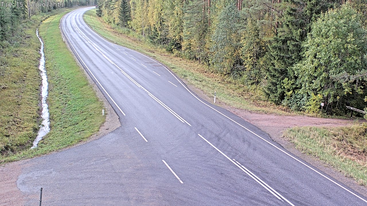 Kelikamerat Kuva Tie 15 Laivolahti, Mäntyharju, Etelä-Savo