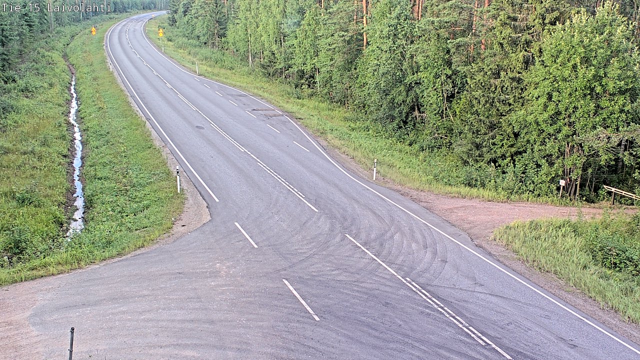 Kelikamerat Kuva Tie 15 Laivolahti, Mäntyharju, Etelä-Savo