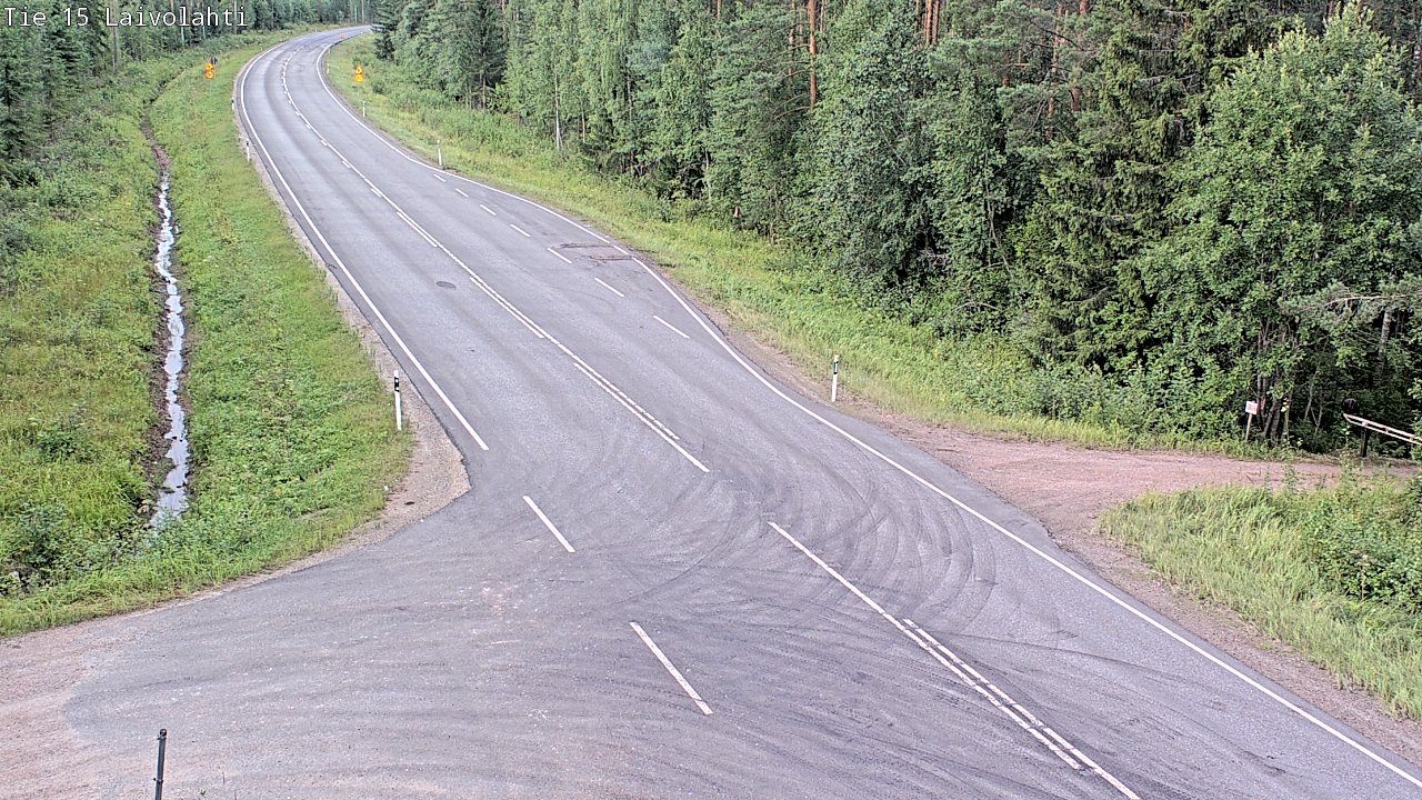 Kelikamerat Kuva Tie 15 Laivolahti, Mäntyharju, Etelä-Savo