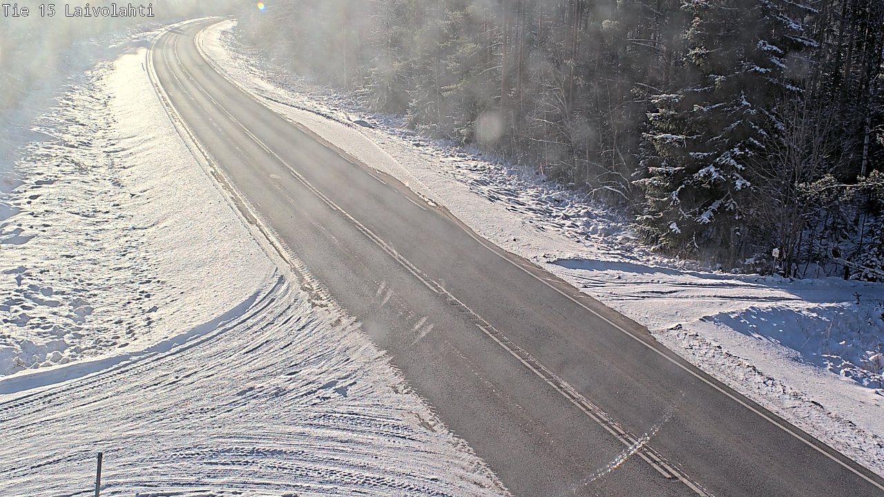 Kelikamerat Kuva Tie 15 Laivolahti, Mäntyharju, Etelä-Savo