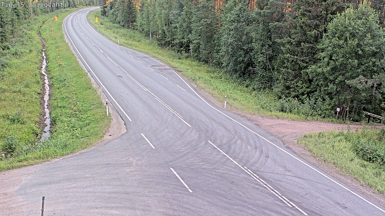 Kelikamerat Kuva Tie 15 Laivolahti, Mäntyharju, Etelä-Savo